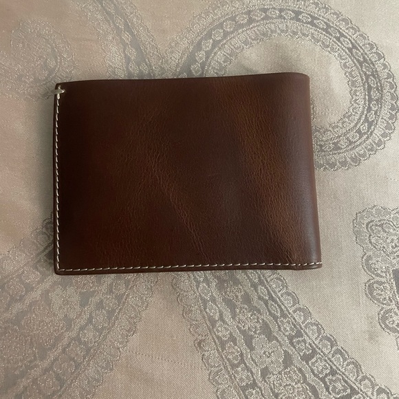 Robert Talbott Brown Leather Wallet - Picture 4 of 4